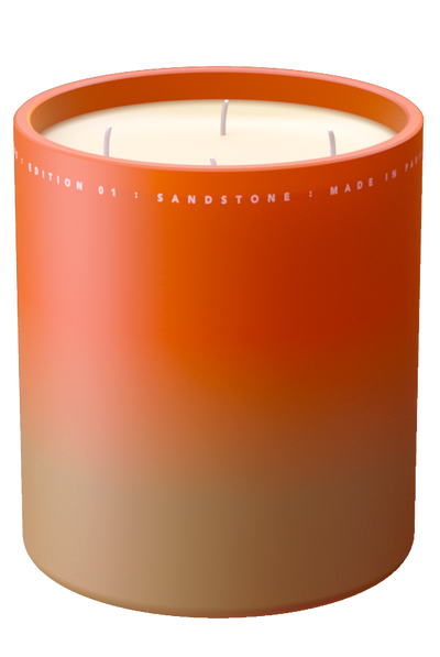 Never Go Alone Sandstone Candle