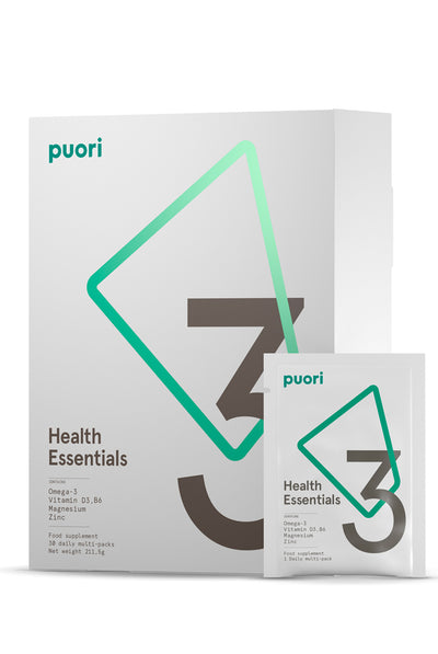 Puori 3 Health Essentials - 30 sachets