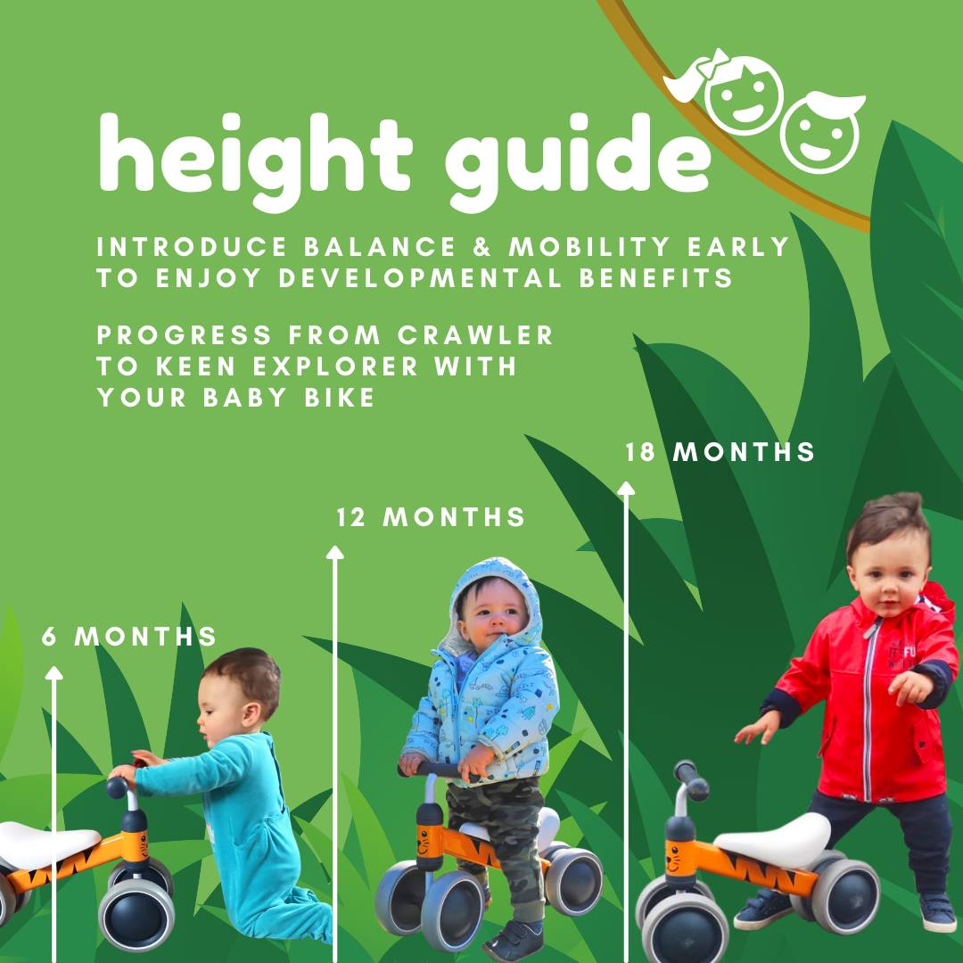 Benny Tiger Baby Balance Bike Oxygen Boutique