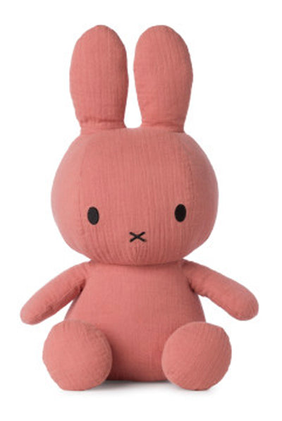 Miffy Sitting Mousseline Pink - 33 cm