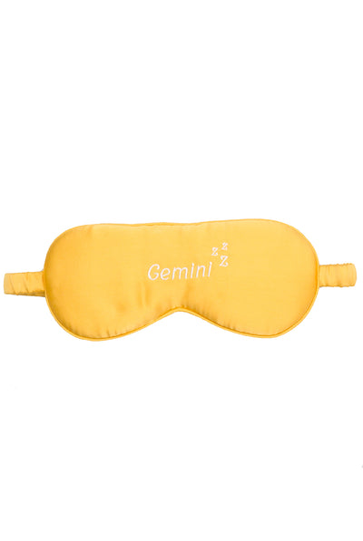 Zodiac Silk Eye Mask - Gemini