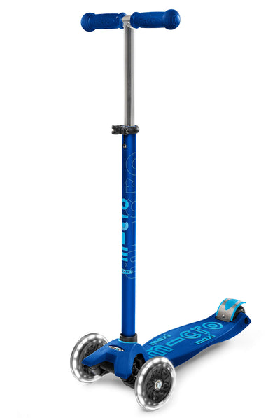 Micro Scooters Maxi Deluxe LED Navy