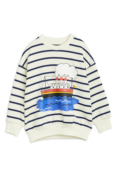 mini rodini Ferry Stripe Sweatshirt