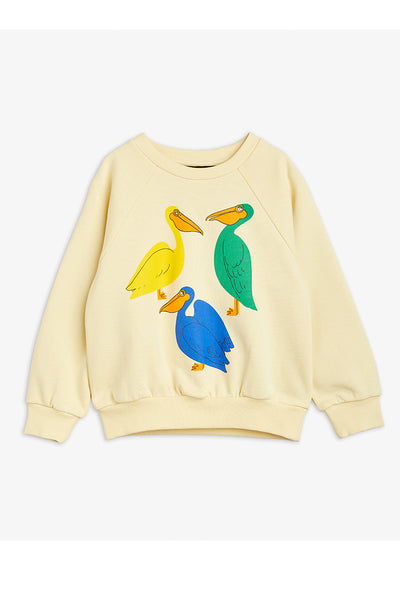 mini rodini PELICAN SWEATSHIRT yellow