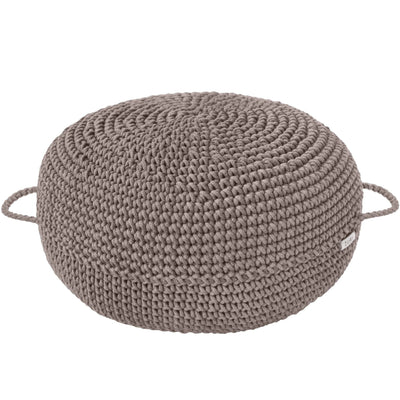 Crochet Ottoman |  MOCHA