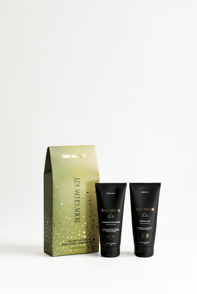 three warriors body glow kit