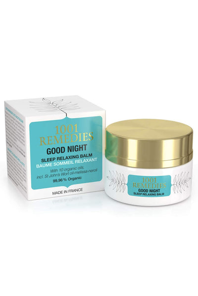 1001 Remedies Sleep Aid Balm with Lavender for Stress Relief - Good Night