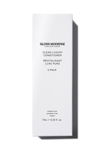 Clean Luxury Travel Conditioner (5-pack) by Gloss Moderne