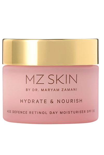 HYDRATE & NOURISH Age Defence Retinol Day Moisturiser SPF 30 by MZ Skin