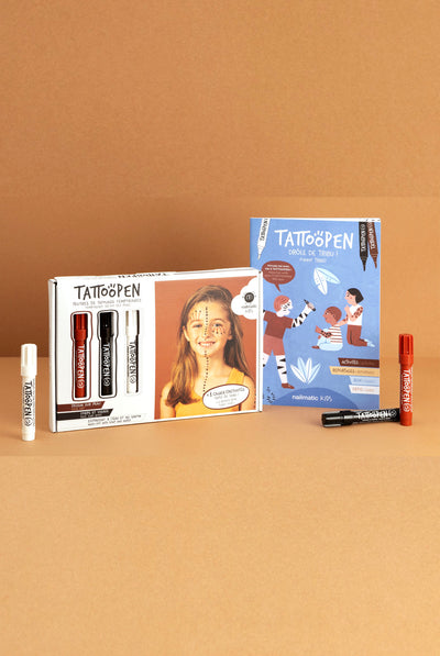 nailmatic KIDS SET TATTOOPEN Set - Funny tribe