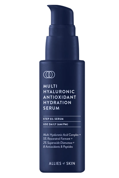 ALLIES OF SKIN MULTI HYALURONIC ANTIOXIDANT HYDRATION SERUM