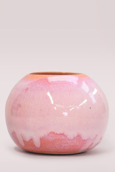 Cacuro Rose Quartz Pink Ceramic Vase