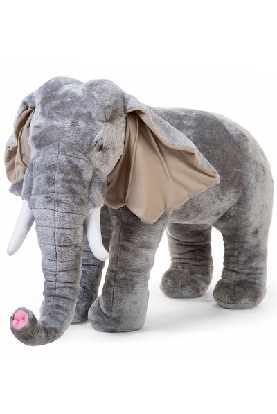 CuddleCo Standing Elephant Stuffed Animal 75 cm