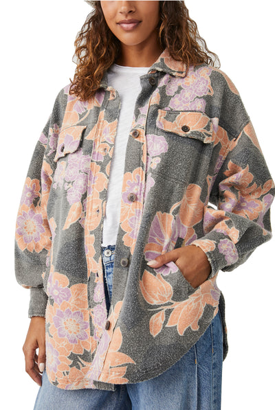 Free People Printed Ruby Jacket