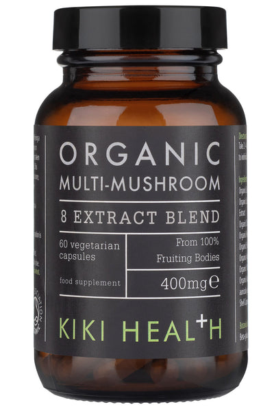 Multi-Mushroom Blend, Organic – 60 Vegicaps by Kiki Health
