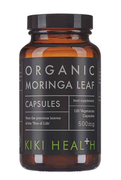 Kiki Health MORINGA LEAF, ORGANIC – 120 Vegicaps