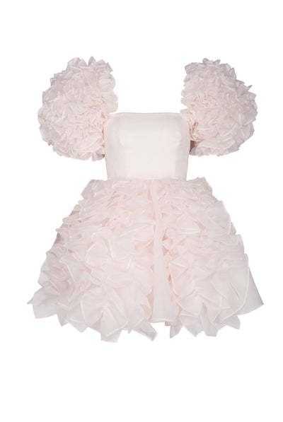 Selkie THE BEBE FLOWER DRESS STRAWBERRY MILK