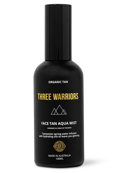 Three Warriors FACE TAN AQUA MIST 