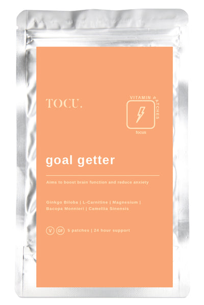 GOAL GETTER FOCUS VITAMIN PATCHES TRAVEL SIZE