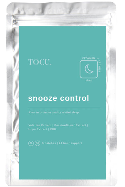 SNOOZE CONTROL VITAMIN PATCHES TRAVEL SIZE