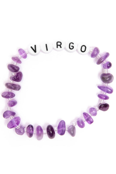 TBalance VIRGO Amethyst Crystal Healing Bracelet